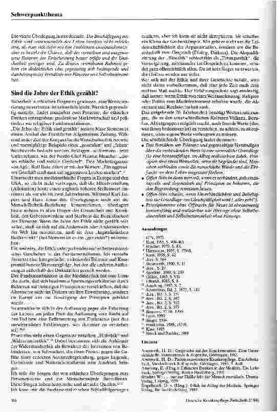 Vorschauseite 4: Fürsorge gegen Selbstbestimmtheit Gedanken über eine konsensfähige, im Alltag realisierbare Ethik