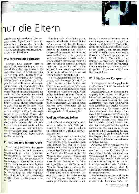 Vorschauseite 2: Schwierig sind nicht immer nur die Eltern