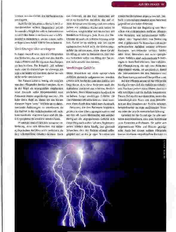 Vorschauseite 5: Jeder Anfall erzählt eine Geschichte