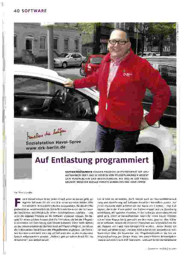 Vorschauseite 1: Auf Entlastung programmiert