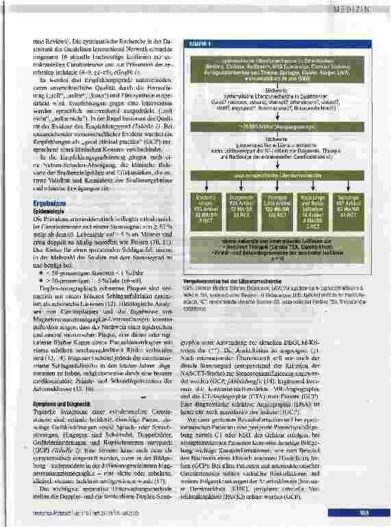 Vorschauseite 2: Diagnostik, Therapie und Nachsorge der extrakraniellen Carotisstenose