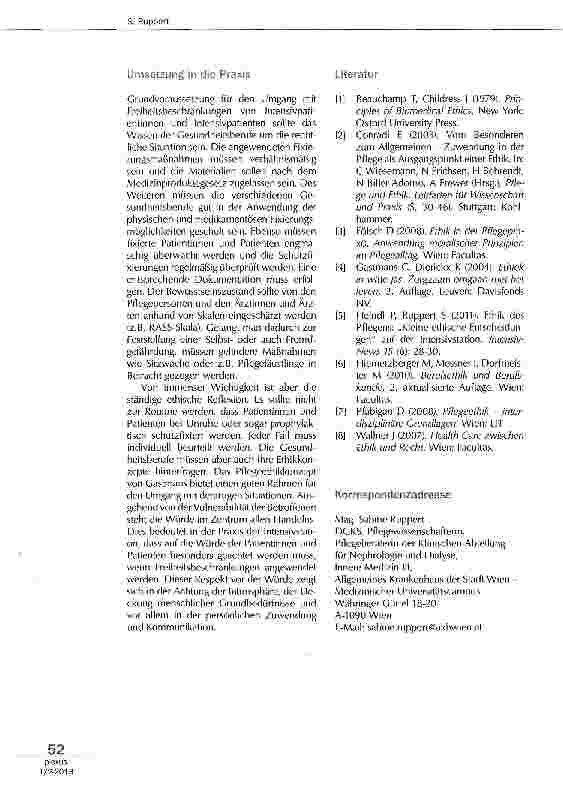 Vorschauseite 3: Wie viel Freiheit braucht der Mensch? Über die Notwendigkeit der Fixierung