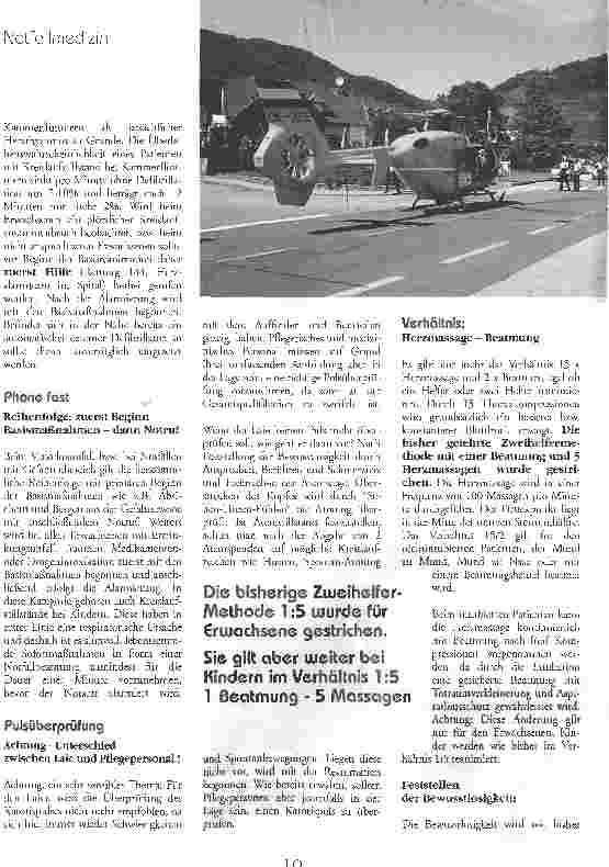 Vorschauseite 2: Cardiopulmonale Reanimation - Aktuelle Richtlinien bei Erwachsenen Notfallmedizin lernt aus Evidence Based Medicine