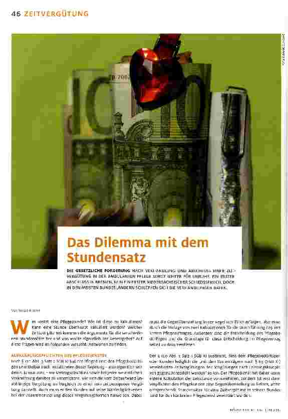 Vorschauseite 1: Das Dilemma mit dem Stundensatz
