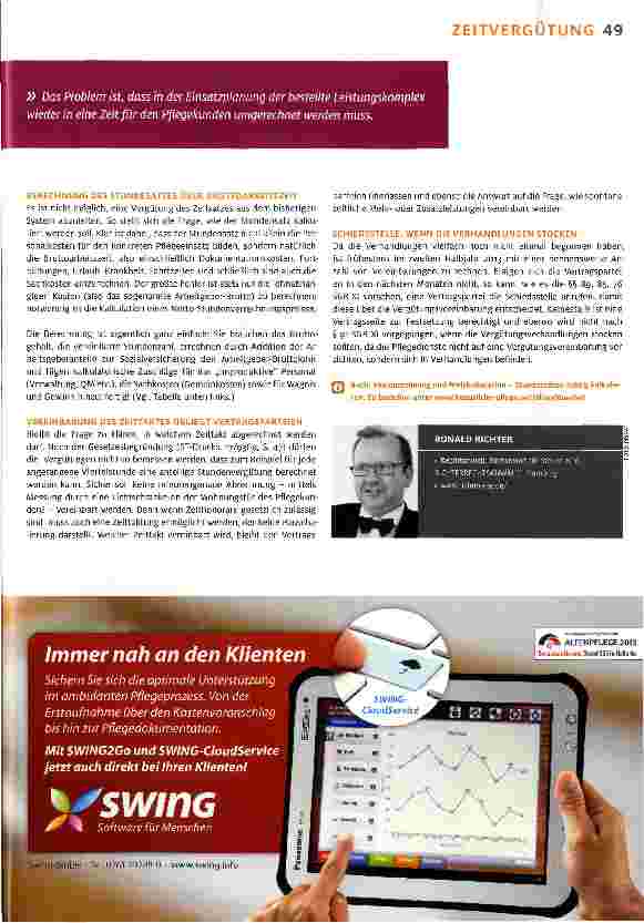 Vorschauseite 4: Das Dilemma mit dem Stundensatz