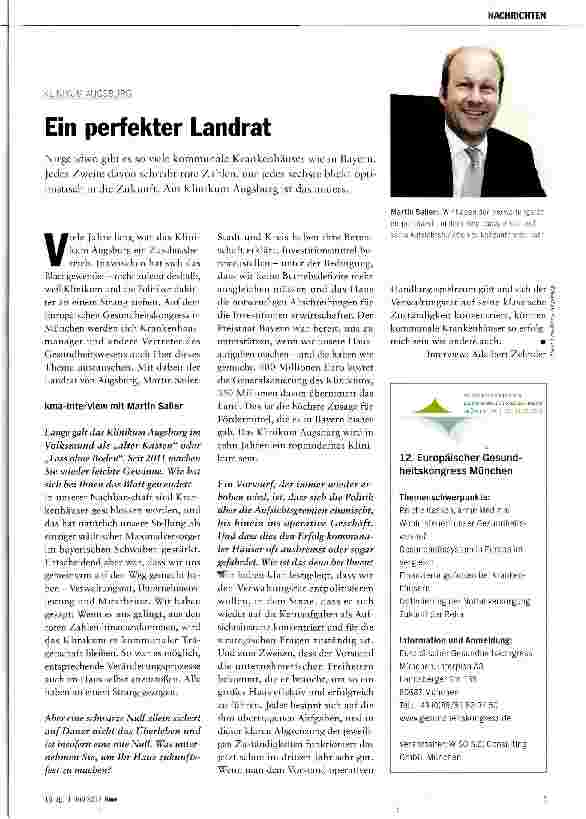 Vorschauseite 1: Ein perfekter Landrat