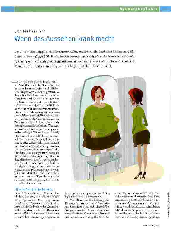 Vorschauseite 1: Wenn das Aussehen krankmacht