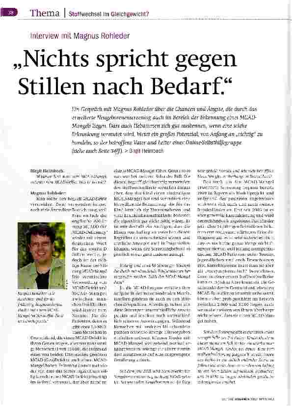 Vorschauseite 1: Nichts spricht gegen Stillen nach Bedarf.