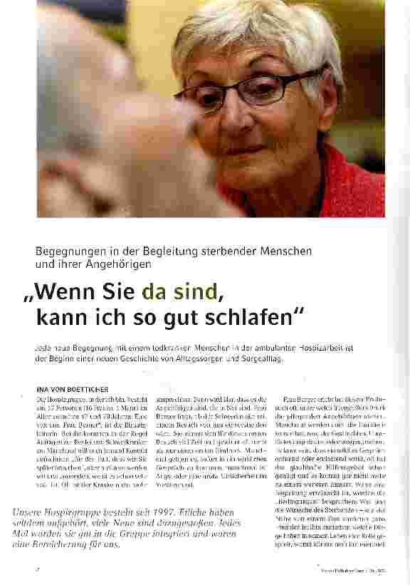 Vorschauseite 1: Wenn Sie da sind, kann ich so gut schlafen