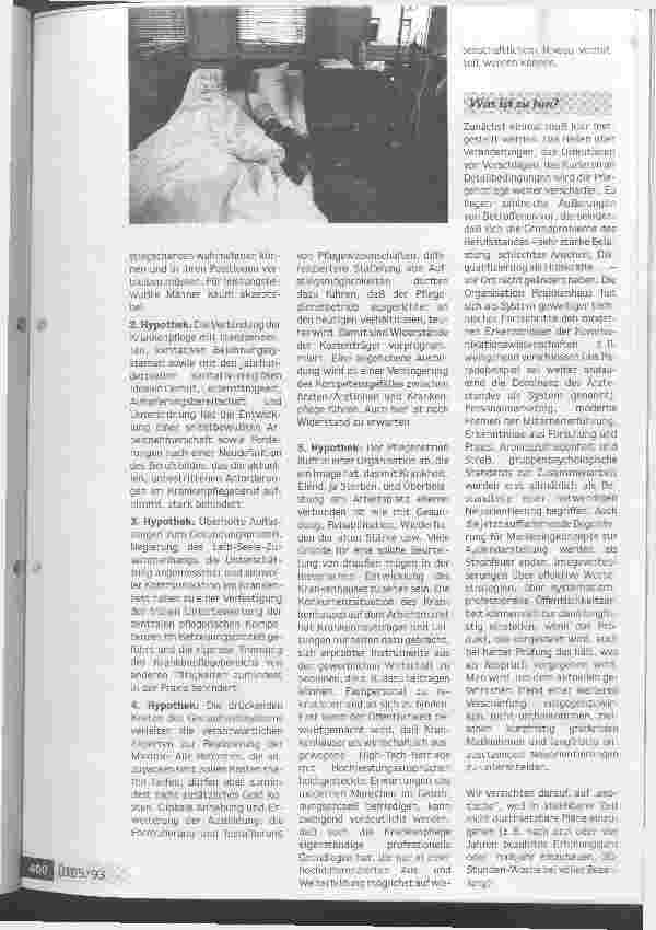 Vorschauseite 5: Herumdoktern an Symptomen hilft heute nicht mehr Attraktivitätssteigerung des Pflegeberufes unverzichtbar