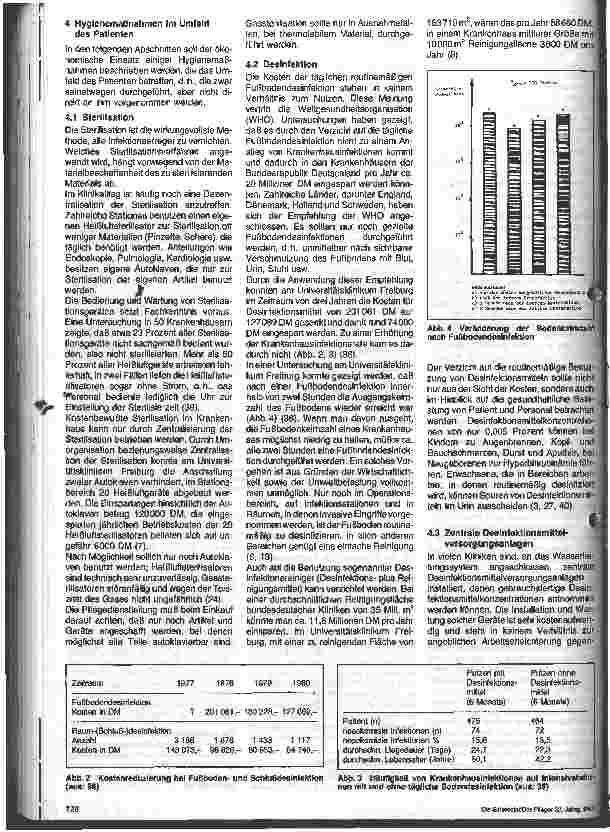 Vorschauseite 3: Wirtschaftlilche Aspekte in der Krankenpflege // Hygienische Patientenbetreuung aus der Sicht der Pflegedienstleitung