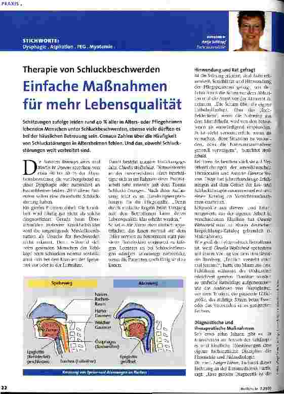 Vorschauseite 1: Einfache Maßnahmen für mehr Lebensqualität