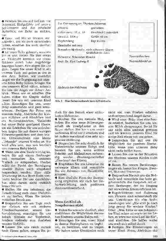 Vorschauseite 3: Und immer stirbt ein Teil von uns 1:Aspekte der Trauerbegleitung verwaister Eltern in Klinik und Kreißsaal