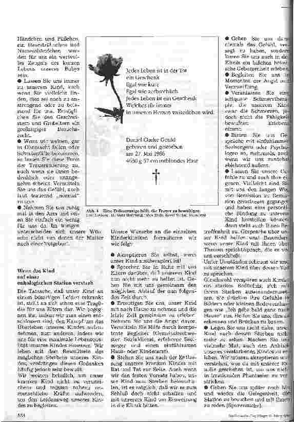 Vorschauseite 4: Und immer stirbt ein Teil von uns 1:Aspekte der Trauerbegleitung verwaister Eltern in Klinik und Kreißsaal