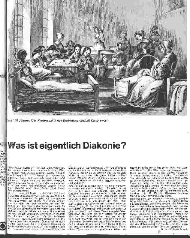 Vorschauseite 1: Was ist eigentlich Diakonie