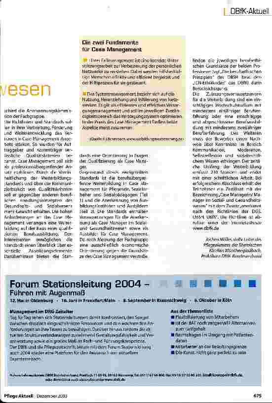 Vorschauseite 2: Qualifikation für den Lotsen im Gesundheitsund Sozialwesen