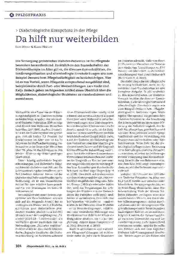 Vorschauseite 1: Da hilft nur weiterbilden