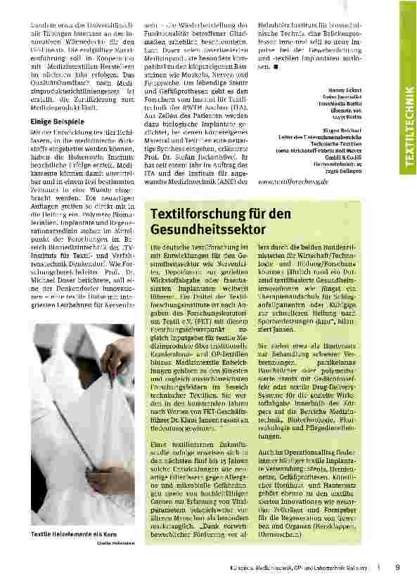 Vorschauseite 4: Wärmedecke als Hypothermie-Schutz