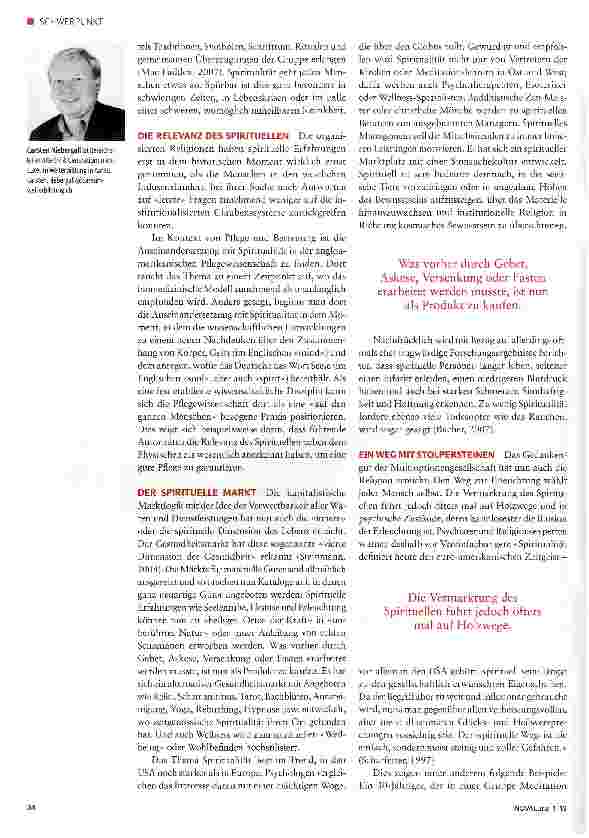 Vorschauseite 2: Spirituelles Glück?