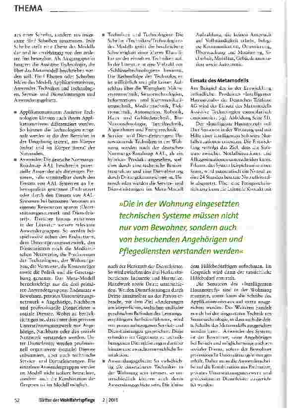 Vorschauseite 3: Technikunterstütztes Wohnen