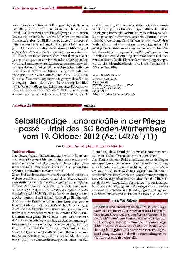 Vorschauseite 3: Komplikationen nach urologischer OP
