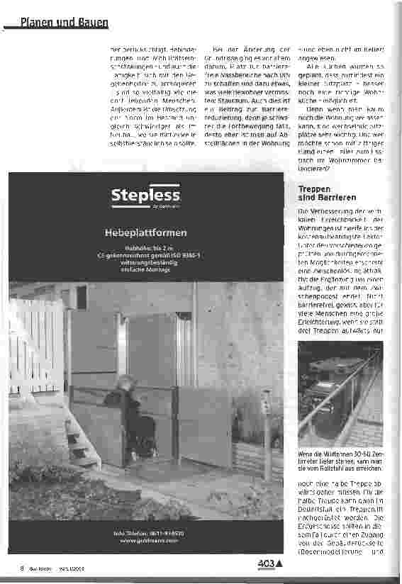 Vorschauseite 3: Jede beseitigte Barriere zählt