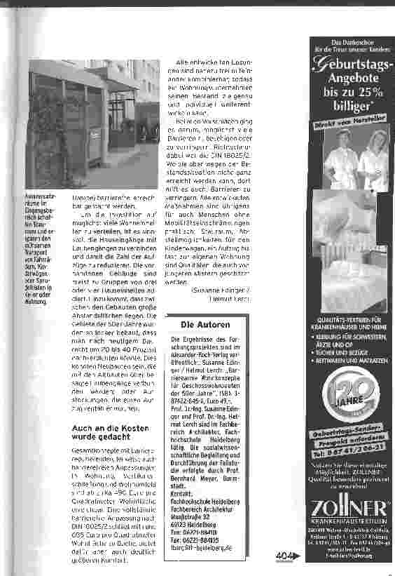 Vorschauseite 4: Jede beseitigte Barriere zählt