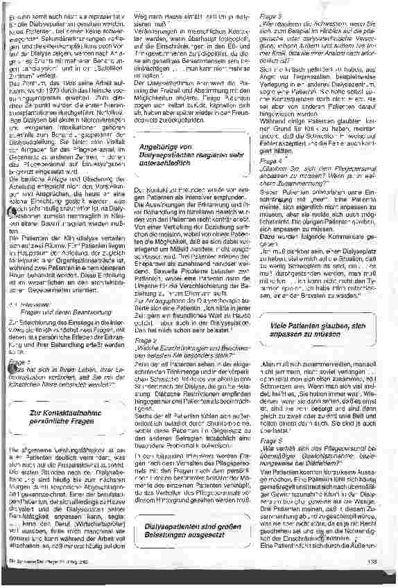 Vorschauseite 2: Das Verhalten des Pflegepersonals einer Dialysestation aus der Sicht von Patienten