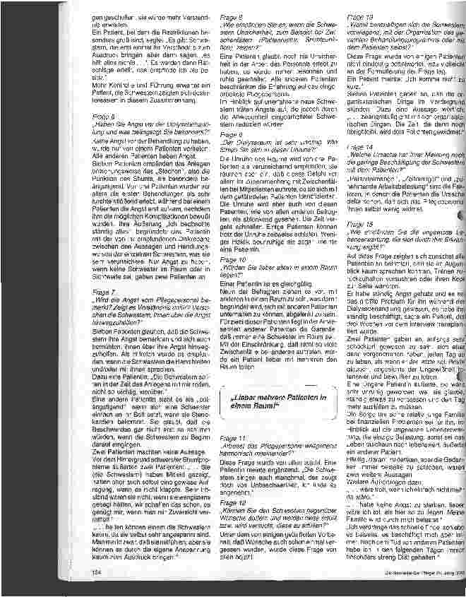 Vorschauseite 3: Das Verhalten des Pflegepersonals einer Dialysestation aus der Sicht von Patienten
