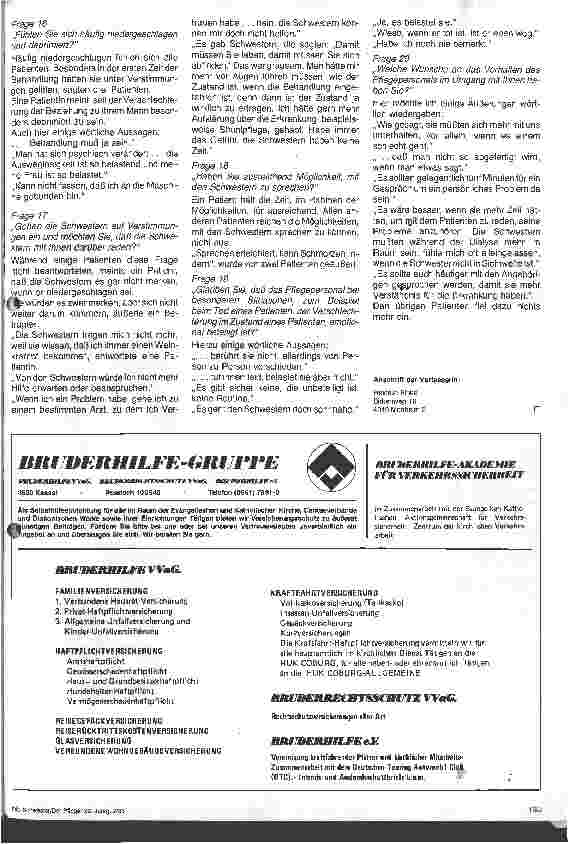 Vorschauseite 4: Das Verhalten des Pflegepersonals einer Dialysestation aus der Sicht von Patienten