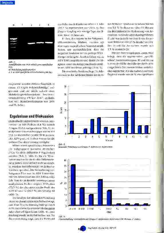 Vorschauseite 3: Adenoviren als ursächliches Agens von Enteritiden im Kindesalter