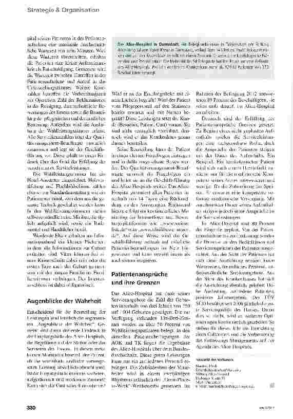 Vorschauseite 3: Patientenansprüche erfüllen