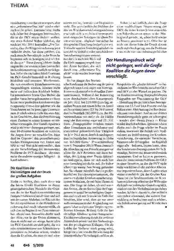 Vorschauseite 3: Die große Koalition der Politikverweigerung!