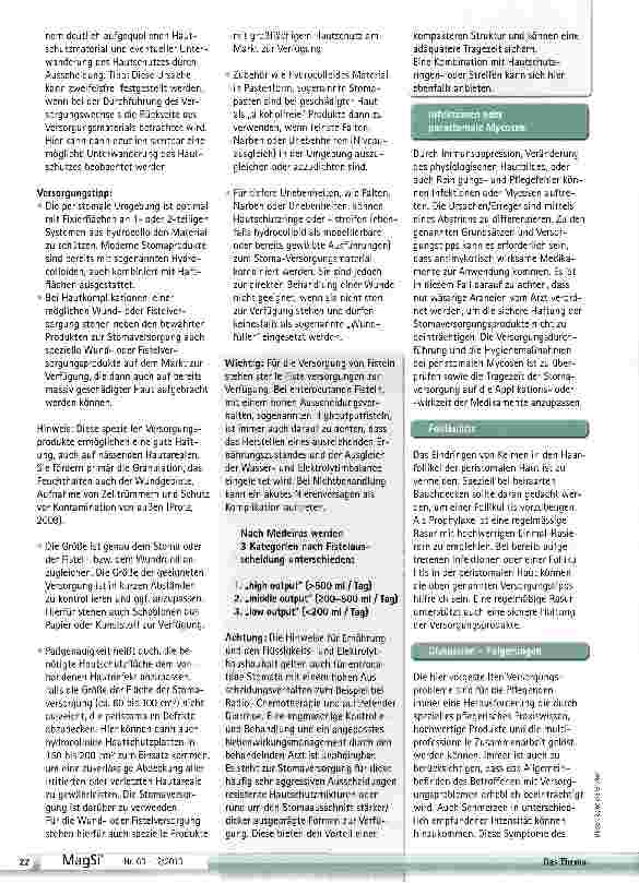 Vorschauseite 4: Peristomale Dermatitis Fistelund Wundversorgung bei Stomabetroffenen