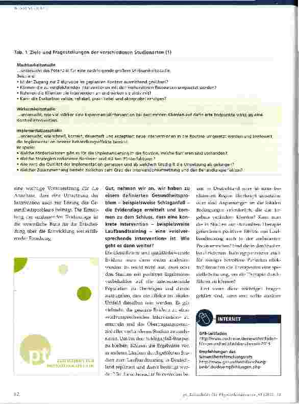 Vorschauseite 3: Forschung zu komplexen Interventionen