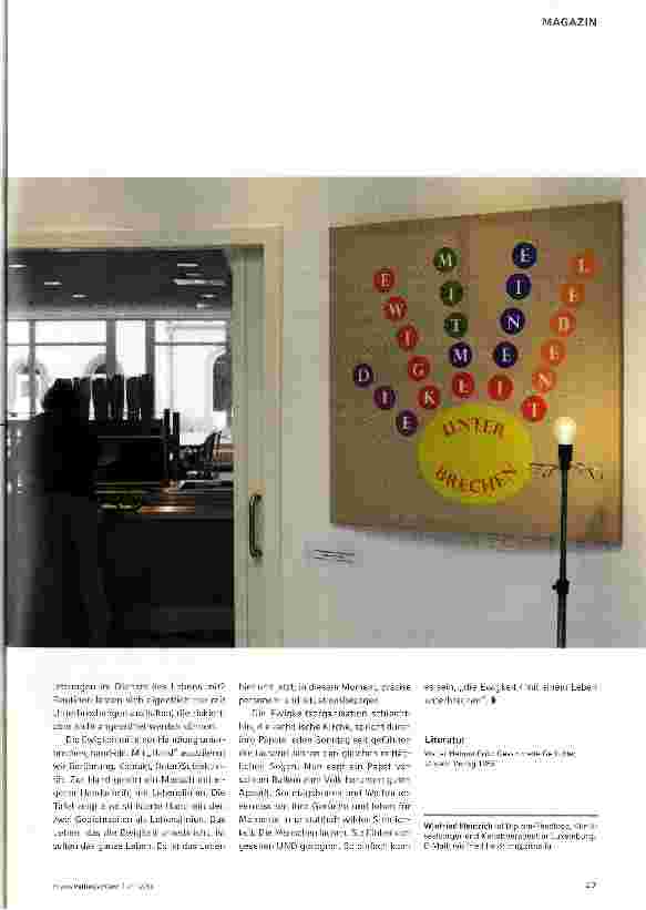 Vorschauseite 2: Spirituelle inSTELLAtionen (Teil 3) Ewigkeit mit einem Leben unterbrechen