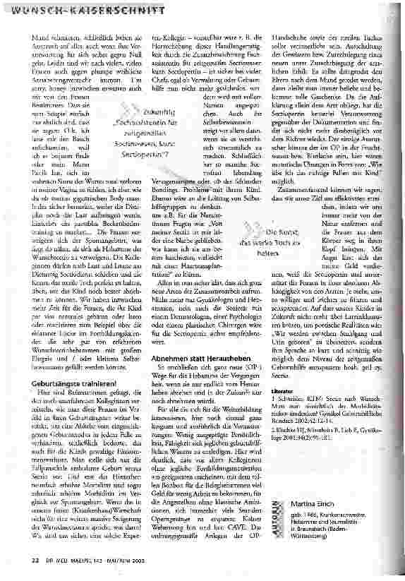 Vorschauseite 2: Quo vadis, obstetrix?