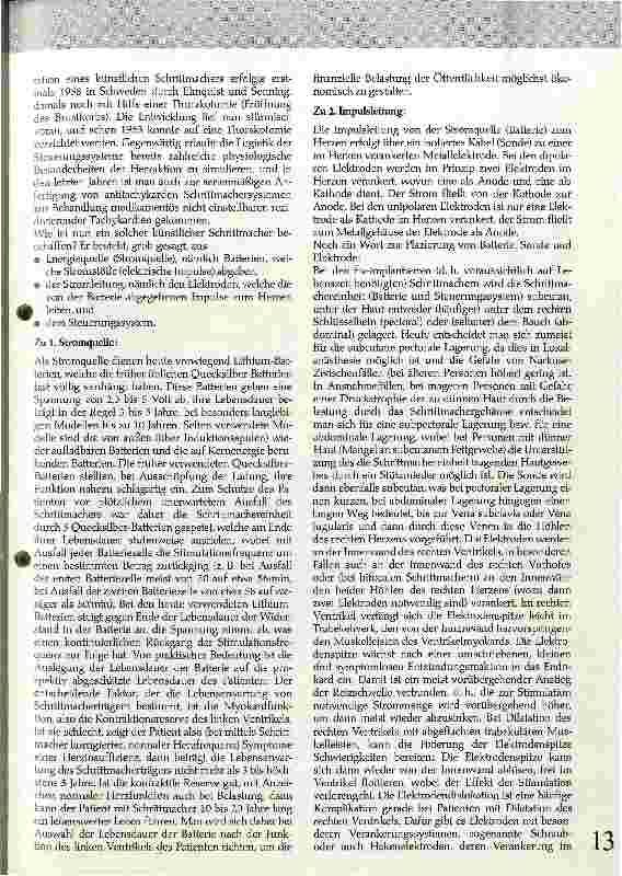 Vorschauseite 2: Was ist und wie funktioniert ein Herzschrittmacher?