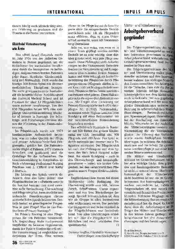 Vorschauseite 3: Eindrückliche Pflege in den USA Studienreise an die Ostküste Amerikas
