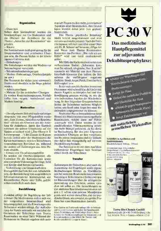 Vorschauseite 2: Innerbetriebliche Fortbildung: Reanimation Planung und Durchführung von Seminaren