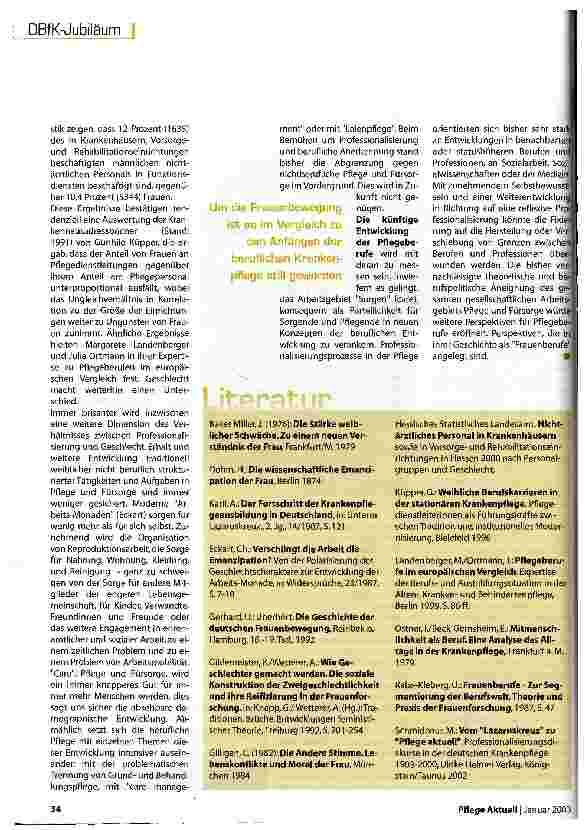 Vorschauseite 5: Ein Frauenberuf emanzipiert sich