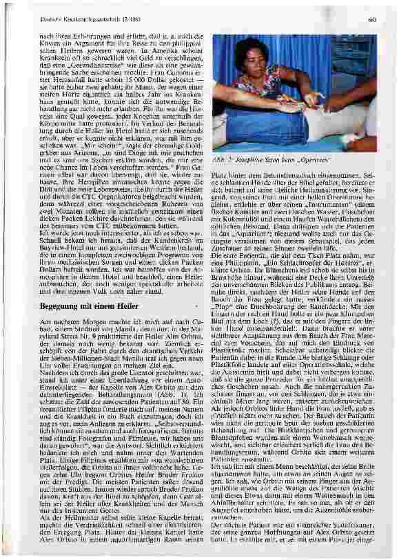 Vorschauseite 2: Geistheiler auf den Philippinen