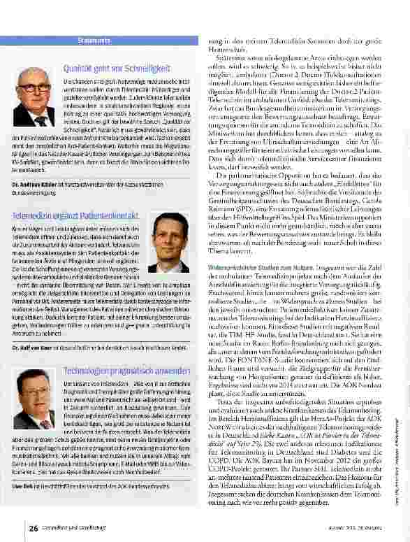 Vorschauseite 4: Dauerbaustelle auf der Datenautobahn