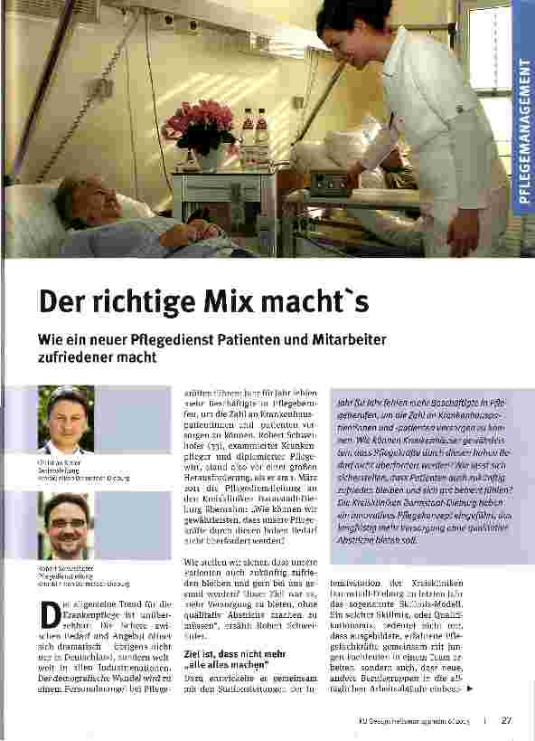 Vorschauseite 1: Der richtige Mix macht es