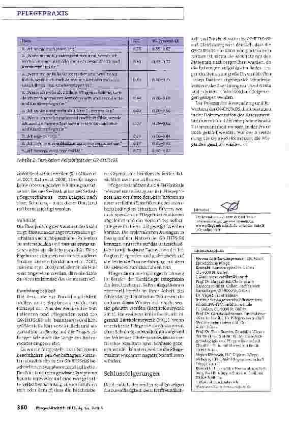 Vorschauseite 5: Die Selbstpflege bei Patienten mit Herzinsuffizienz messen