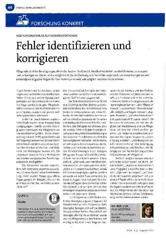 Vorschauseite 1: Fehler identifizieren und korrigieren