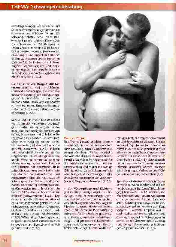 Vorschauseite 3: Hebammenberatung in der Schwangerschaft