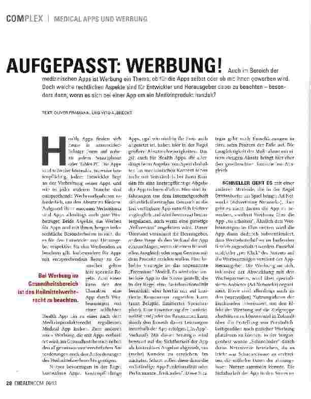 Vorschauseite 1: AUFGEPASST: WERBUNG!