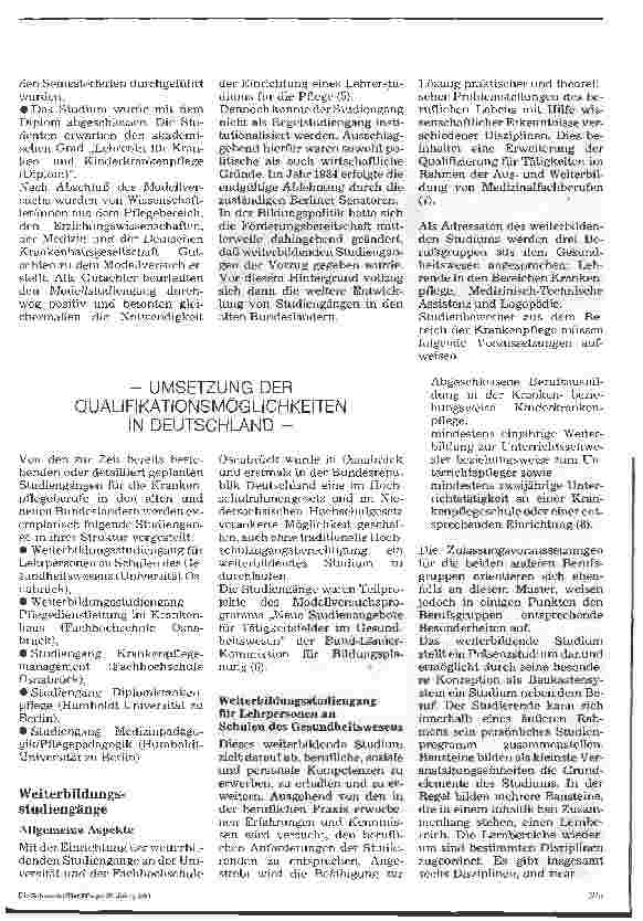 Vorschauseite 4: Qualifikationsmöglichkeiten im tertiären Bildungsbereich