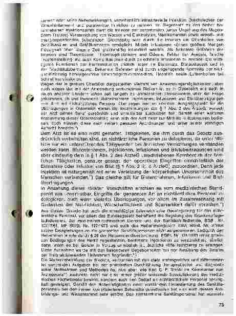 Vorschauseite 4: Haftungsprobleme bei der Vornahme von Injektionen und verwandten Eingriffen durch ärztliche Hilfspersonen